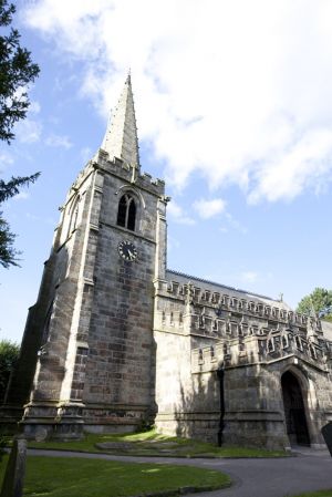 The church vicarage, Hathersage (Charlotte stayed here with Ellen Nussey) 1 sm.jpg